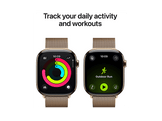 APPLE Watch Series 11 GPS + Cellular - 46mm Gold Titanium Case - Gold Milanese Loop S/M