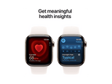 APPLE Watch Series 11 GPS + Cellular - 46mm Gold Titanium Case - Light Blush Sport Band M/L