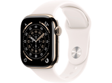 Charger l'image dans la galerie, APPLE Watch Series 11 GPS + Cellular - 46mm Gold Titanium Case - Light Blush Sport Band S/M
