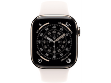 Charger l'image dans la galerie, APPLE Watch Series 11 GPS + Cellular - 46mm Gold Titanium Case - Light Blush Sport Band S/M
