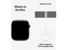 Charger l&#39;image dans la galerie, APPLE Watch Series 11 GPS + Cellular - 46mm Natural Titanium Case - Natural Milanese Loop M/L
