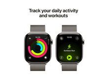 Charger l&#39;image dans la galerie, APPLE Watch Series 11 GPS + Cellular - 46mm Natural Titanium Case - Natural Milanese Loop S/M
