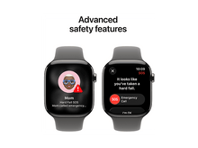 Charger l&#39;image dans la galerie, APPLE Watch Series 11 GPS + Cellular - 46mm Natural Titanium Case - Stone Grey Sport Band M/L
