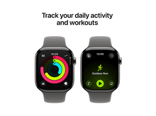 Charger l&#39;image dans la galerie, APPLE Watch Series 11 GPS + Cellular - 46mm Natural Titanium Case - Stone Grey Sport Band M/L
