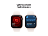 APPLE Watch Series 11 GPS + Cellular - 46mm Rose Gold Aluminium Case - Light Blush Sport Band S/M