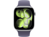 APPLE Watch Series 11 GPS + Cellular - 46mm Silver Aluminium Case - Purple Fog Sport Band S/M