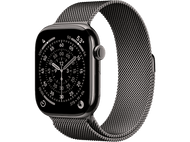 APPLE Watch Series 11 GPS + Cellular - 46mm Slate Titanium Case - Slate Milanese Loop M/L