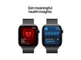 APPLE Watch Series 11 GPS + Cellular - 46mm Slate Titanium Case - Slate Milanese Loop S/M