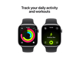 APPLE Watch Series 11 GPS + Cellular - 46mm Space Grey Aluminium Case - Black Sport Band S/M