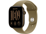APPLE Watch Series 12 GPS 46mm - Bronze Sombre Aluminium Case - Olive Sport Band - S/M