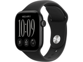 APPLE Watch Series 12 GPS + Cellulaire 42mm - Noir Aluminium Case - Noir Sport Band - S/M