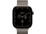 APPLE Watch Series 12 GPS + Cellulaire 46mm - Natural boîtier en titane - Natural Milanese Loop - S/M