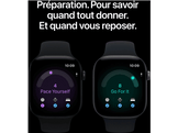 APPLE Watch Series 12 GPS + Cellulaire 46mm - Natural boîtier en titane - Natural Milanese Loop - S/M