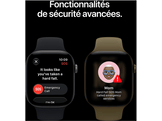 APPLE Watch Series 12 GPS + Cellulaire 46mm - Noir Aluminium Case - Noir Sport Band - M/L