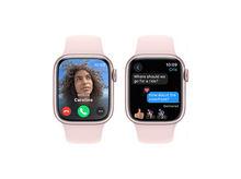 Charger l&#39;image dans la galerie, APPLE Watch Series 9 GPS 41mm Boîtier aluminium Light Pink, Bracelet Sport Light Pink - S/M (MR933QF/A)
