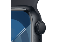 Charger l&#39;image dans la galerie, APPLE Watch Series 9 GPS 41mm Boîtier aluminium Midnight, Bracelet Sport Midnight - M/L (MR8X3QF/A)
