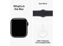 Charger l&#39;image dans la galerie, APPLE Watch Series 9 GPS 41mm Boîtier aluminium Midnight, Bracelet Sport Midnight - M/L (MR8X3QF/A)
