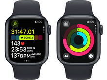 Charger l&#39;image dans la galerie, APPLE Watch Series 9 GPS 41mm Boîtier aluminium Midnight, Bracelet Sport Midnight - M/L (MR8X3QF/A)
