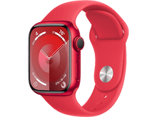 Charger l&#39;image dans la galerie, APPLE Watch Series 9 GPS 41mm Boîtier aluminium (PRODUCT)RED, Bracelet Sport (PRODUCT)RED - S/M (MRXG3QF/A)
