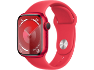 APPLE Watch Series 9 GPS 41mm Boîtier aluminium (PRODUCT)RED, Bracelet Sport (PRODUCT)RED - S/M (MRXG3QF/A)