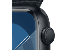 Charger l&#39;image dans la galerie, APPLE Watch Series 9 GPS 45mm Boîtier aluminium Midnight, Bracelet Sport Loop Midnight (MR9C3QF/A)
