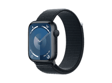 Charger l&#39;image dans la galerie, APPLE Watch Series 9 GPS 45mm Boîtier aluminium Midnight, Bracelet Sport Loop Midnight (MR9C3QF/A)
