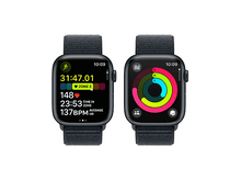 Charger l&#39;image dans la galerie, APPLE Watch Series 9 GPS 45mm Boîtier aluminium Midnight, Bracelet Sport Loop Midnight (MR9C3QF/A)
