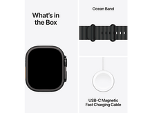 Charger l&#39;image dans la galerie, APPLE Watch Ultra 2 GPS + Cellular 49mm Black Titanium M/L Noir (MX4P3NF/A)
