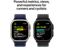 Charger l&#39;image dans la galerie, APPLE Watch Ultra 2 GPS + Cellular 49mm Black Titanium Milanese Loop Small Black Titanium Smartwatch Noir
