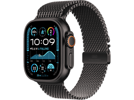 APPLE Watch Ultra 2 GPS + Cellular 49mm Black Titanium Milanese Loop Small Black Titanium Smartwatch Noir