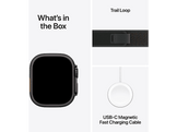 APPLE Watch Ultra 2 GPS + Cellular 49mm Black Trail Loop M/L Black Titanium