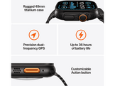 APPLE Watch Ultra 2 GPS + Cellular 49mm Black Trail Loop M/L Black Titanium