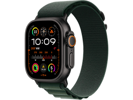 APPLE Watch Ultra 2 GPS + Cellular 49mm Dark Green Alpine Loop Small Black Titanium Smartwatch Dark Green