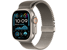 Charger l&#39;image dans la galerie, APPLE Watch Ultra 2 GPS + Cellular 49mm Natural Titanium Milanese Loop Large Natural Titanium
