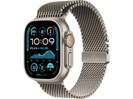 APPLE Watch Ultra 2 GPS + Cellular 49mm Natural Titanium Milanese Loop Large Natural Titanium