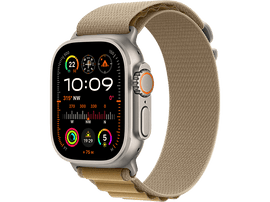 APPLE Watch Ultra 2 GPS + Cellular 49mm Tan Alpine Loop Small Natural Titanium Smartwatch Tan