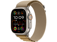APPLE Watch Ultra 2 GPS + Cellular 49mm Tan Alpine Loop Small Natural Titanium Smartwatch Tan