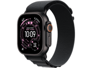 APPLE Watch Ultra 3 GPS + Cellular - 49mm Black Titanium Case - Black Alpine Loop - Large