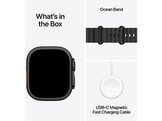 APPLE Watch Ultra 3 GPS + Cellular - 49mm Black Titanium Case - Black Ocean Band
