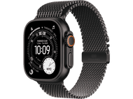 APPLE Watch Ultra 3 GPS + Cellular - 49mm Black Titanium Case - Black Titanium Milanese Loop - Large