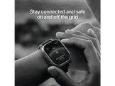 APPLE Watch Ultra 3 GPS + Cellular - 49mm Natural Titanium Case - Anchor Blue Ocean Band