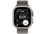 APPLE Watch Ultra 3 GPS + Cellular - 49mm Natural Titanium Case - Natural Titanium Milanese Loop - Medium