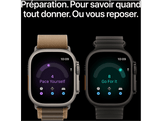 APPLE Watch Ultra 4 GPS + Cellulaire 49mm Boîtier en titane Noir - Bracelet Milanais en titane Noir - M