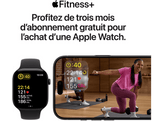 APPLE Watch Ultra 4 GPS + Cellulaire 49mm Boîtier en titane Noir - Bracelet Océan Noir translucide