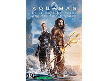 Charger l&#39;image dans la galerie, Couverture DVD d&#39;Aquaman and the Lost Kingdom. Deux hommes avec trident dans l&#39;eau. Affiche de film.
