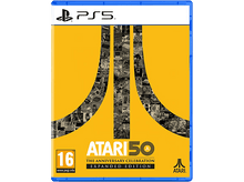 Charger l&#39;image dans la galerie, Jaquette du jeu PS5 : Célébration du 50e anniversaire d&#39;Atari, avec diverses images.
