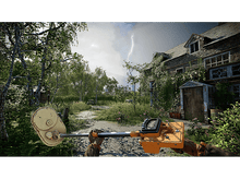 Charger l&#39;image dans la galerie, Un détecteur de métaux est tenu devant une maison avec un éclair.
