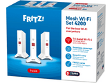 AVM Amplificateur WiFi FRITZ!Mesh Wi-Fi Set 4200 International 3 pièces (20003109)