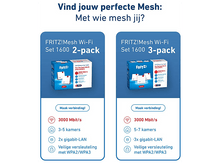 Charger l&#39;image dans la galerie, AVM FRITZ!Mesh Set 1600 2-pack Edition International
