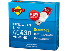 Charger l&#39;image dans la galerie, AVM FRITZ!WLAN Stick AC 430 MU-MIMO (20002810)
